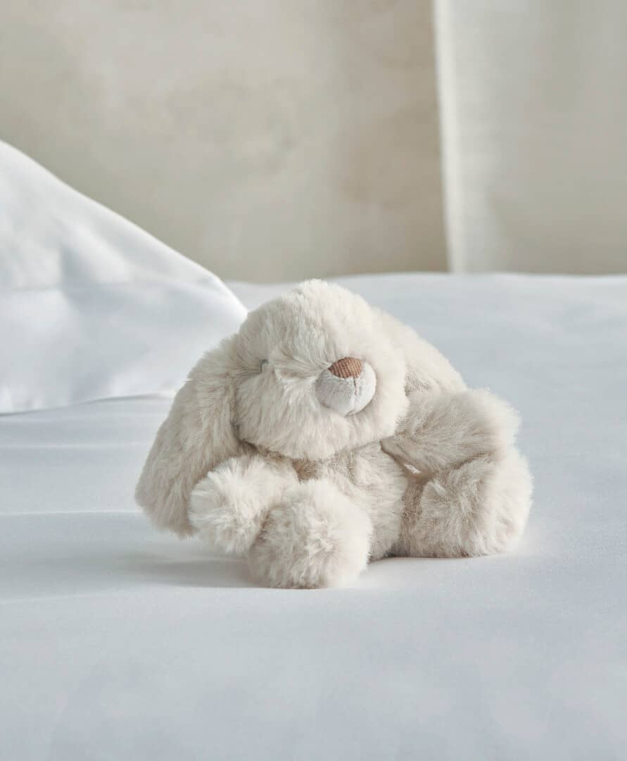 Small Soft Toy - Grey Bunny — լուսանկար 1