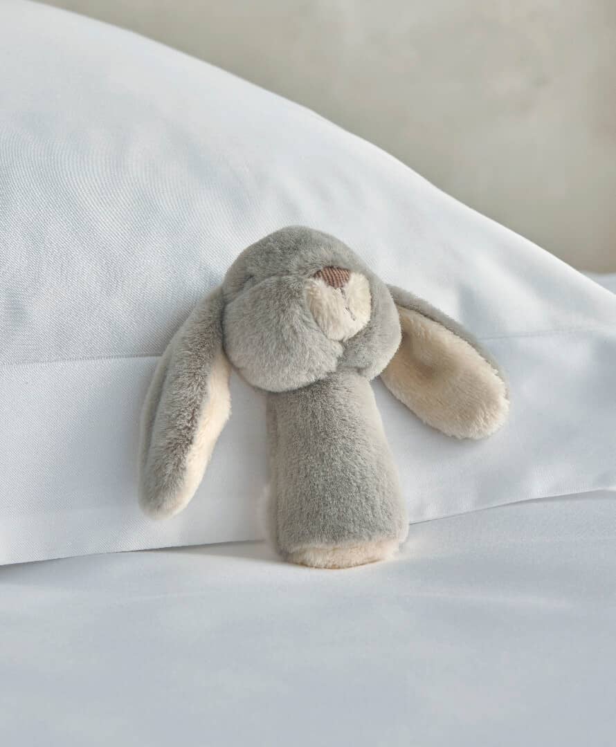 Mini Rattle - Grey Bunny — լուսանկար 1